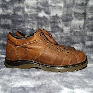 Dr. Martens Mens Brown Lace Up Leather Shoes Size 12